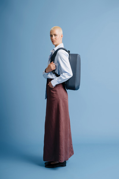 Xd Design Bobby Edge backpack, anti-theft,rPET - Navy / Black