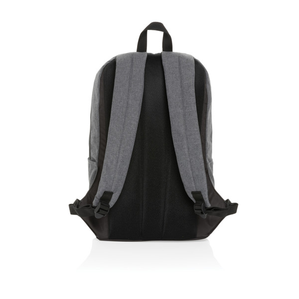Kazu laptop backpack RPET 15.6 inch - Grey