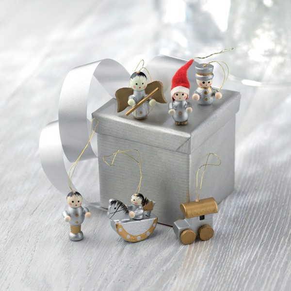 Set of 6 Xmas decoration Helsinborg