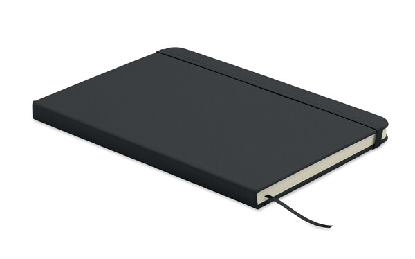 A5 recycled PU notebook Arcoloop - Black