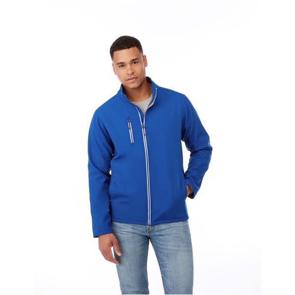 Orion men's softshell jacket - Solid Black / XL
