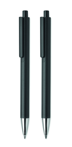 Conjunto de canetas no estojo Orwell - Preto