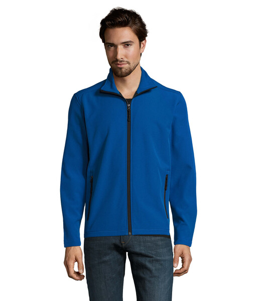 RACE MEN ZIPPÉE SOFTSHELL - RoyalL