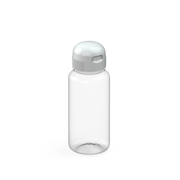 Drinking Bottle "Sports", 400 Ml, Renew - Transparent / White