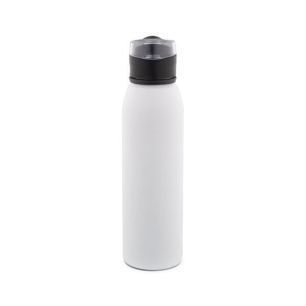 LEMIEUX. Sportovní láhev z nerezové oceli (z 90 % z recyklovaného materiálu) 670 ml - Bílá