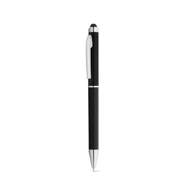 ESLA. ABS ball pen with metallic finish - Black
