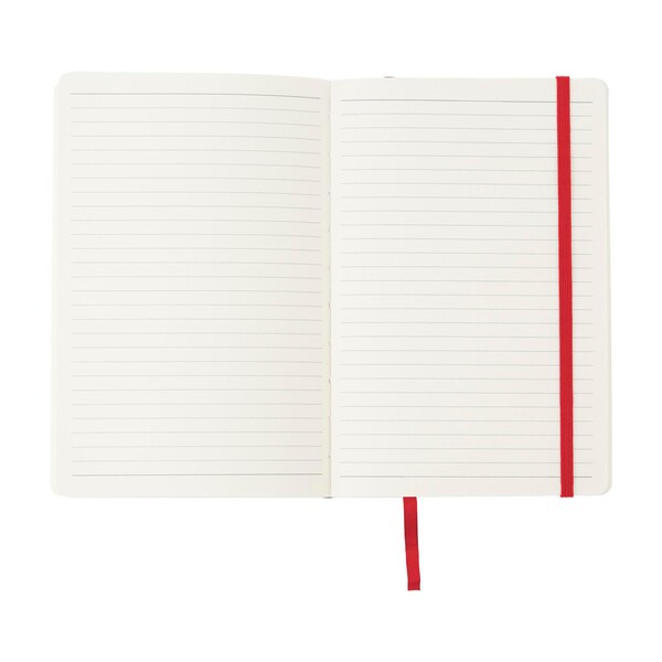 Notitieboek Eva | A5 | Gelinieerd - rood