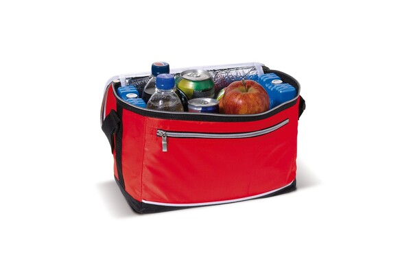 Sac bandoulière isotherme 30.5 x 17 x 19 cm - Rouge