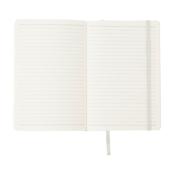Caderno Mireia | PU reciclado | A5 | Pautado - branco
