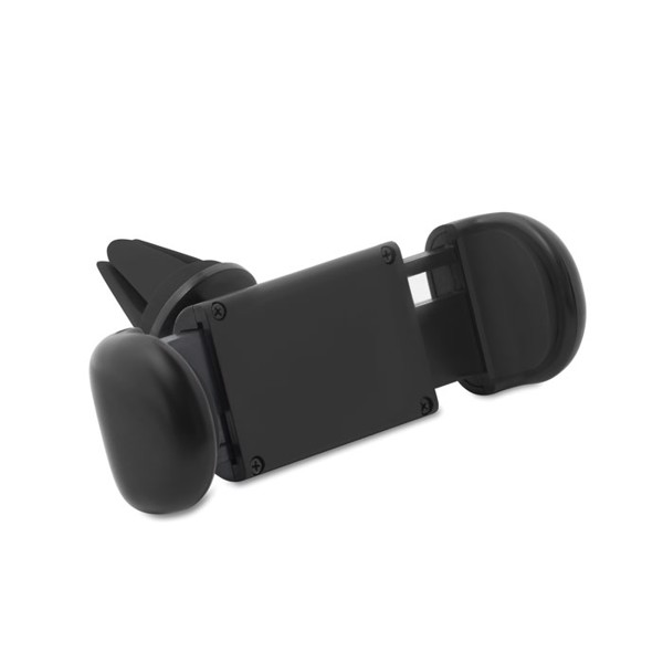 Flexi avto nosilec za telefon, vrtenje 360°, ABS - Črna