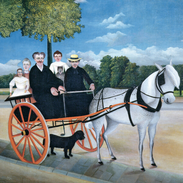 Notique Poznámkový Kalendář Henri Rousseau 2027, 30 x 30 cm - Východní