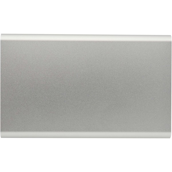 Pep 4000 mAh Type-C Powerbank aus recyceltem Aluminium - silber