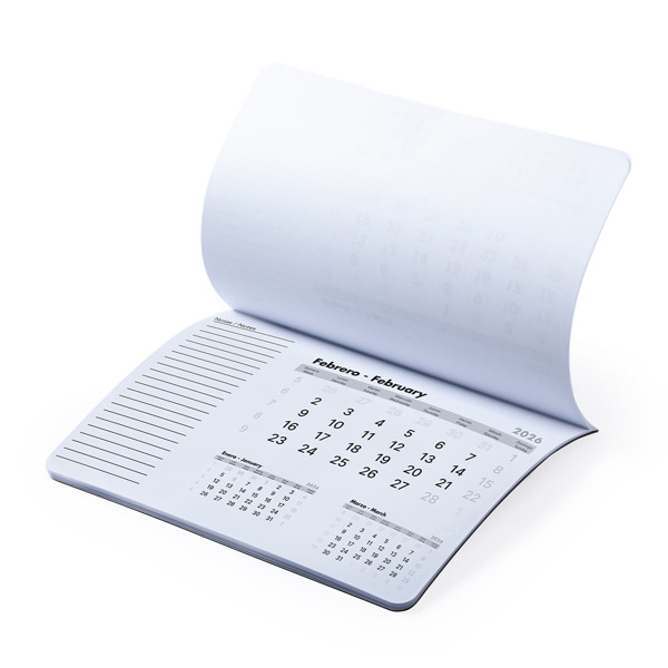 Alfombrilla Calendario Rendux - Blanco