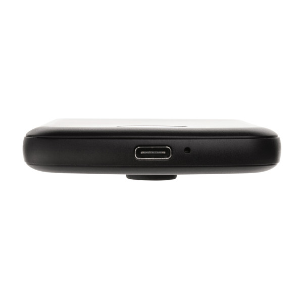 MagBoost RCS recycled plastic 5000 mah magnetic powerbank - Black