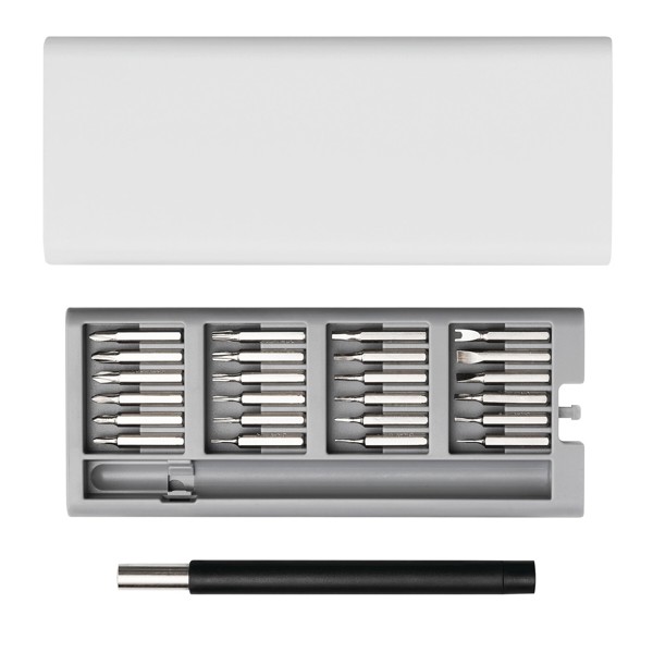 Schraubendreher-Set Bit Precision, 26-Teilig - Weiß