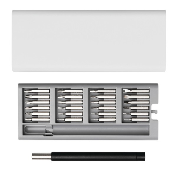 Screwdriver Kit Bit Precision - White