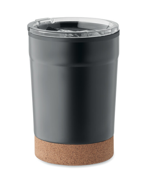 Dvojstenný pohár 300 ml Nomu - Čierna