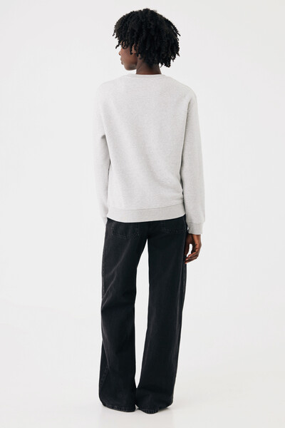 Mikina IQONIQ Torla z recyklované bavlny - Light Heather Grey / XL