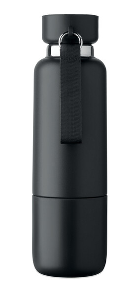 Double wall bottle 500ml Noeka - Black
