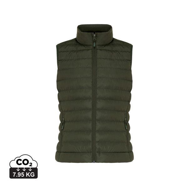 IQONIQ Meru Damen Bodywarmer aus recyceltem Polyester - Khaki / XL