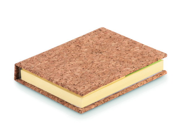 Visioncork memo pad cork cover, 50,25 sheets