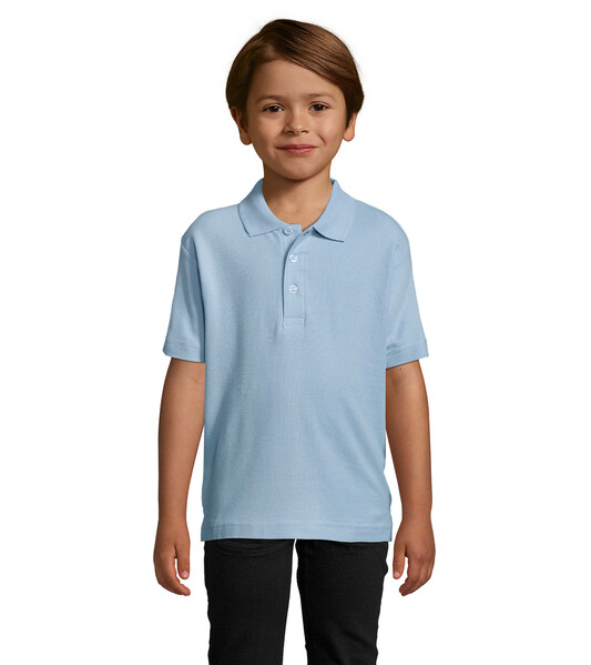 SUMMER II KIDS Polo 170g - Azul Céu4XL