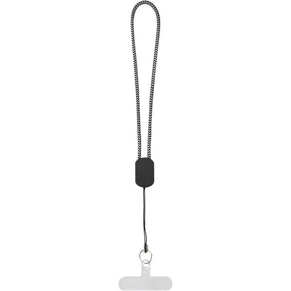 Arich RCS recycled wrist lanyard with built-in 20W Type-C charging cable
