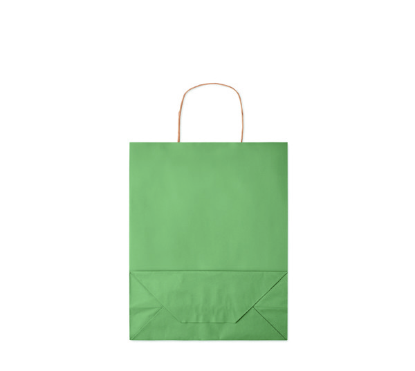 Sac en papier moyen format Paper Tone M - Vert
