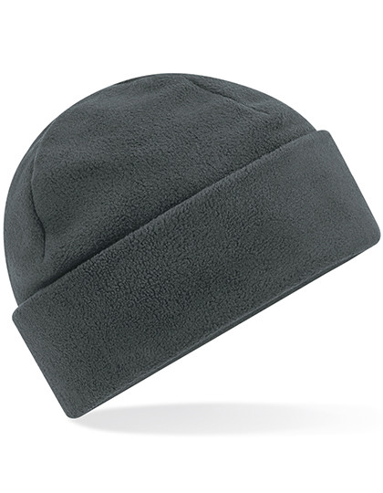 Recycled Fleece Cuffed Beanie - Steel Grey / One Size