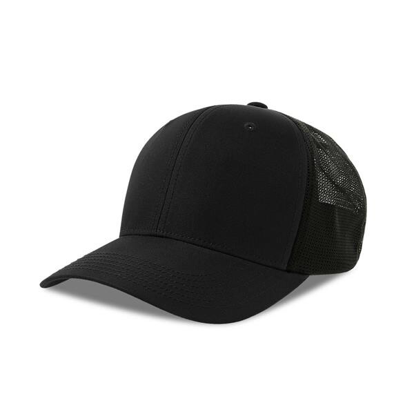 Boné Nila, 100% Poliéster Reciclado - Preto E Preto