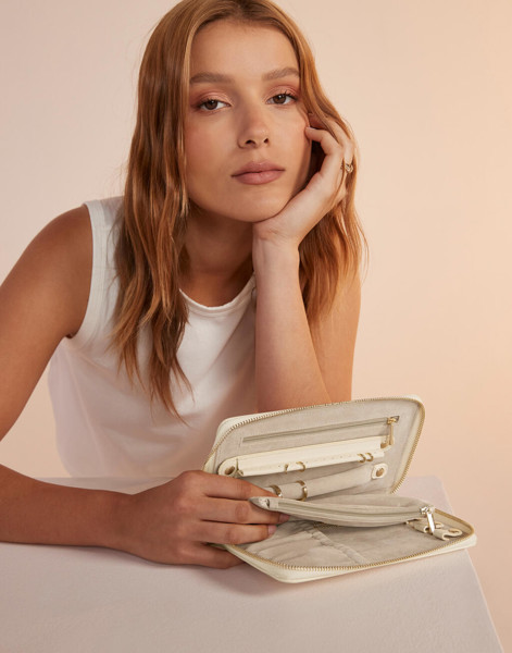 Boutique Travel Jewellery Case - Oyster / ONE SIZE