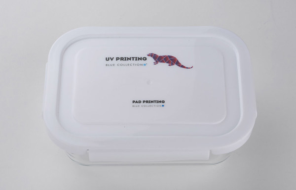 Glass food container LASO 500 ml