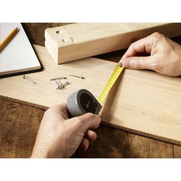 Tyler RCS Recycled 3 mètres mètre-ruban - Gris