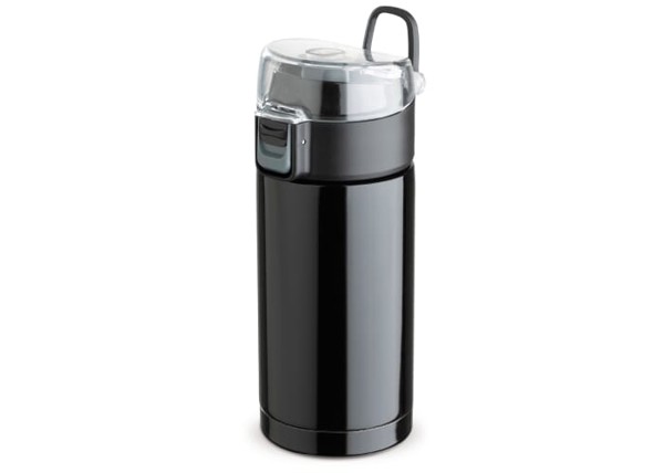 Thermo mug click-to-open 330ml - Black