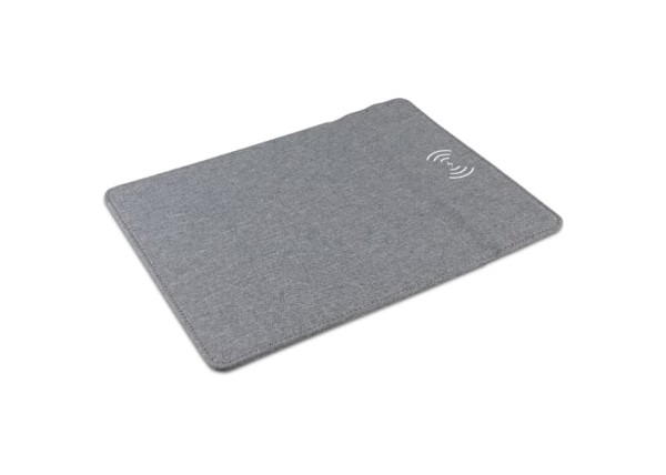 Mousepad with wireless charging pad 5W - Grey