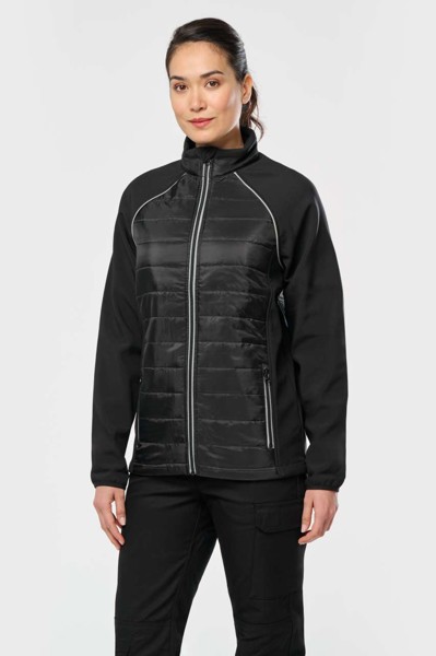 Unisex Dual-Fabric Daytoday Jacket - Navy / Silver / M