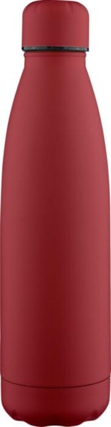 Garrafa de Aço Inoxidável Reciclado com Parede Dupla 500ml  - Vermelho