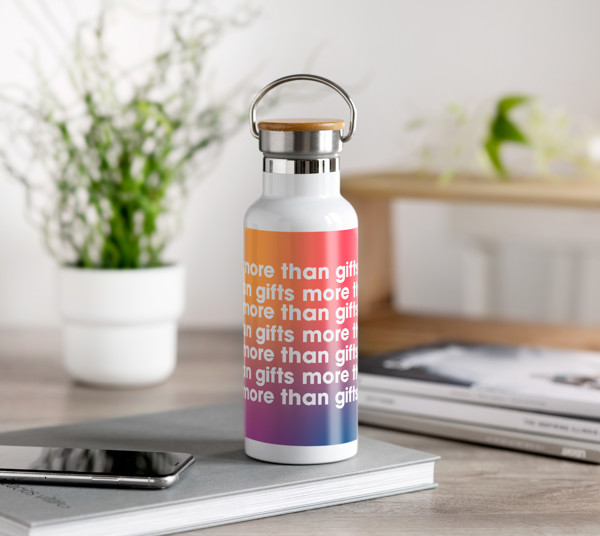 Isolierflasche 500ml Helsinki - Weiß