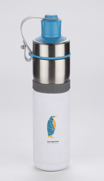 Vakuumsko izolirana športna steklenica Breeze 500 ml - Bela