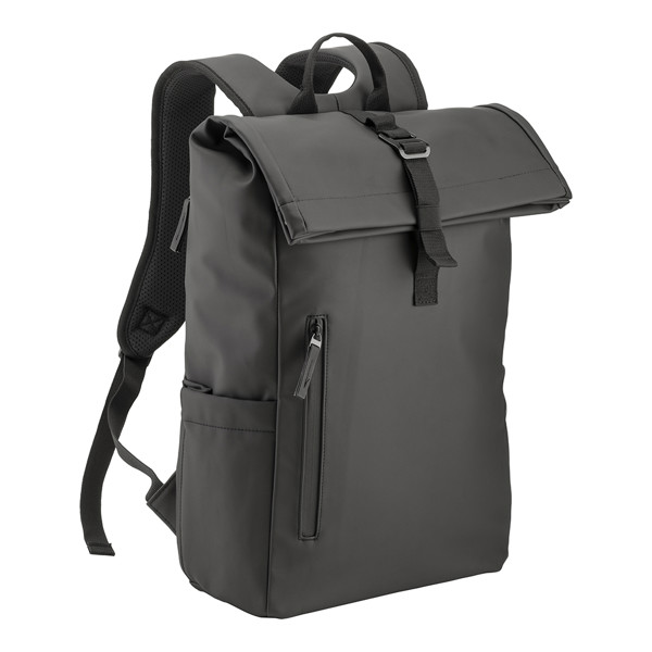 Αδιάβροχο σακίδιο πλάτης Soft Pu (15") - Black