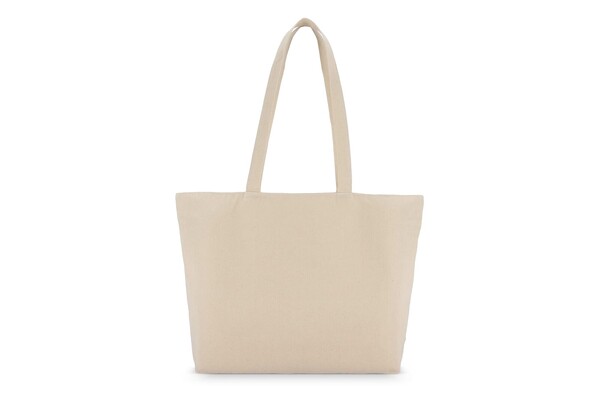 Sac fourre-tout en coton avec fermeture éclair OEKO-TEX® 47 x 11 x 35cm 320g/m²