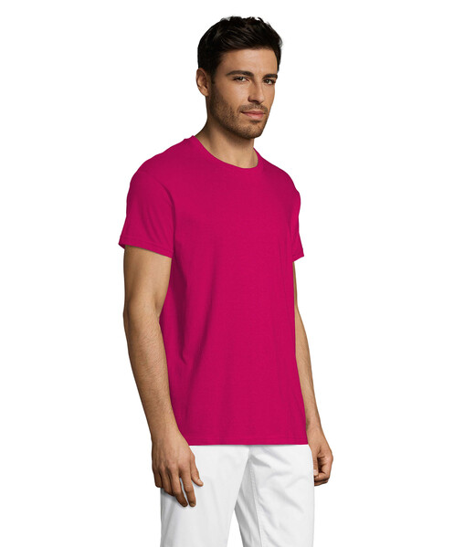 REGENT T-shirt unissex 150g - FuchsiaM