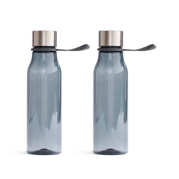 Tritanová láhev na vodu Lean VINGA 600 ml - Antracitová