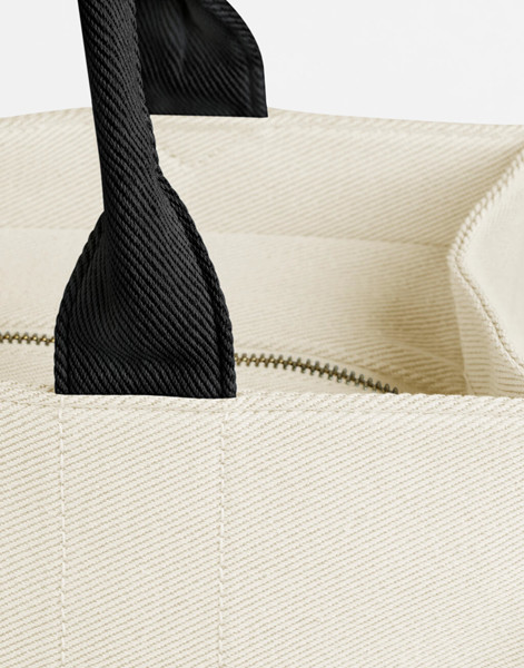 Puerto Large Tote - Natural / Black / ONE SIZE
