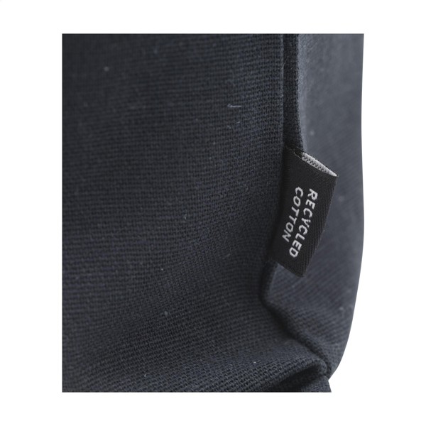 PromoColour GRS Recycled Cotton Backpack (150 g/m²) - Noir