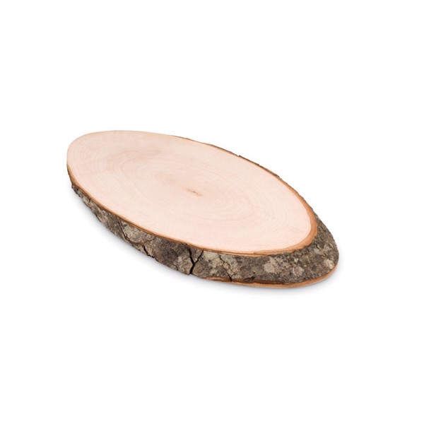 Oval board with bark Ellwood Runda