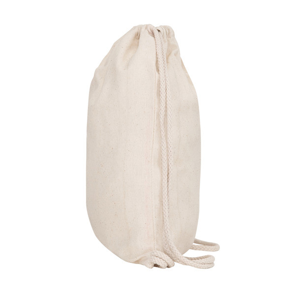 Bolsa mochila de cuerdas personalizada de algodón