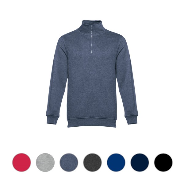 THC BUDAPEST. Unisex sweatshirt - Navy Blue / XL