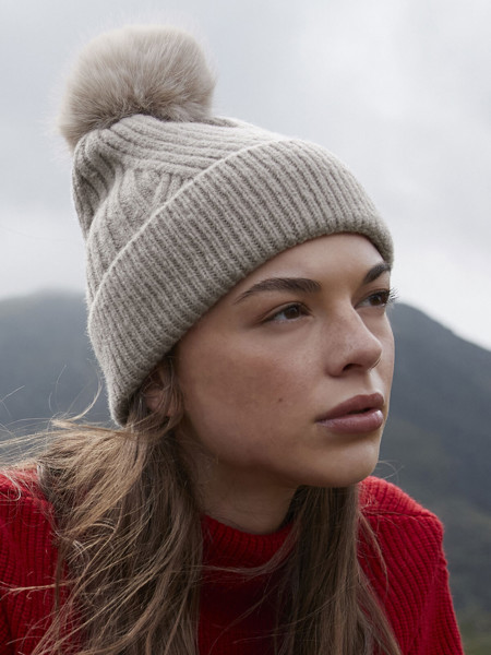 Snow Luxe Beanie - White