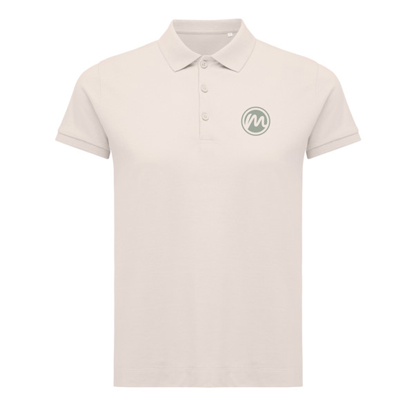 Dámské polo tričko IQONIQ Yosemite z recykl. bavlny - Cloud Pink / XL